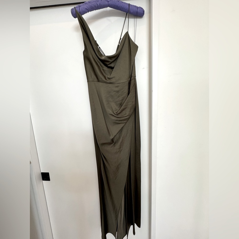 Significant Other bridesmaid dress from Shona Joy. Silk.